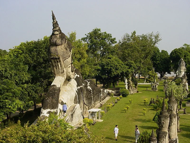 Paysage verdoyant du Laos