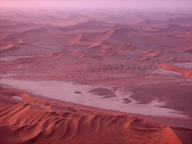 Paysage désertique de Namibie